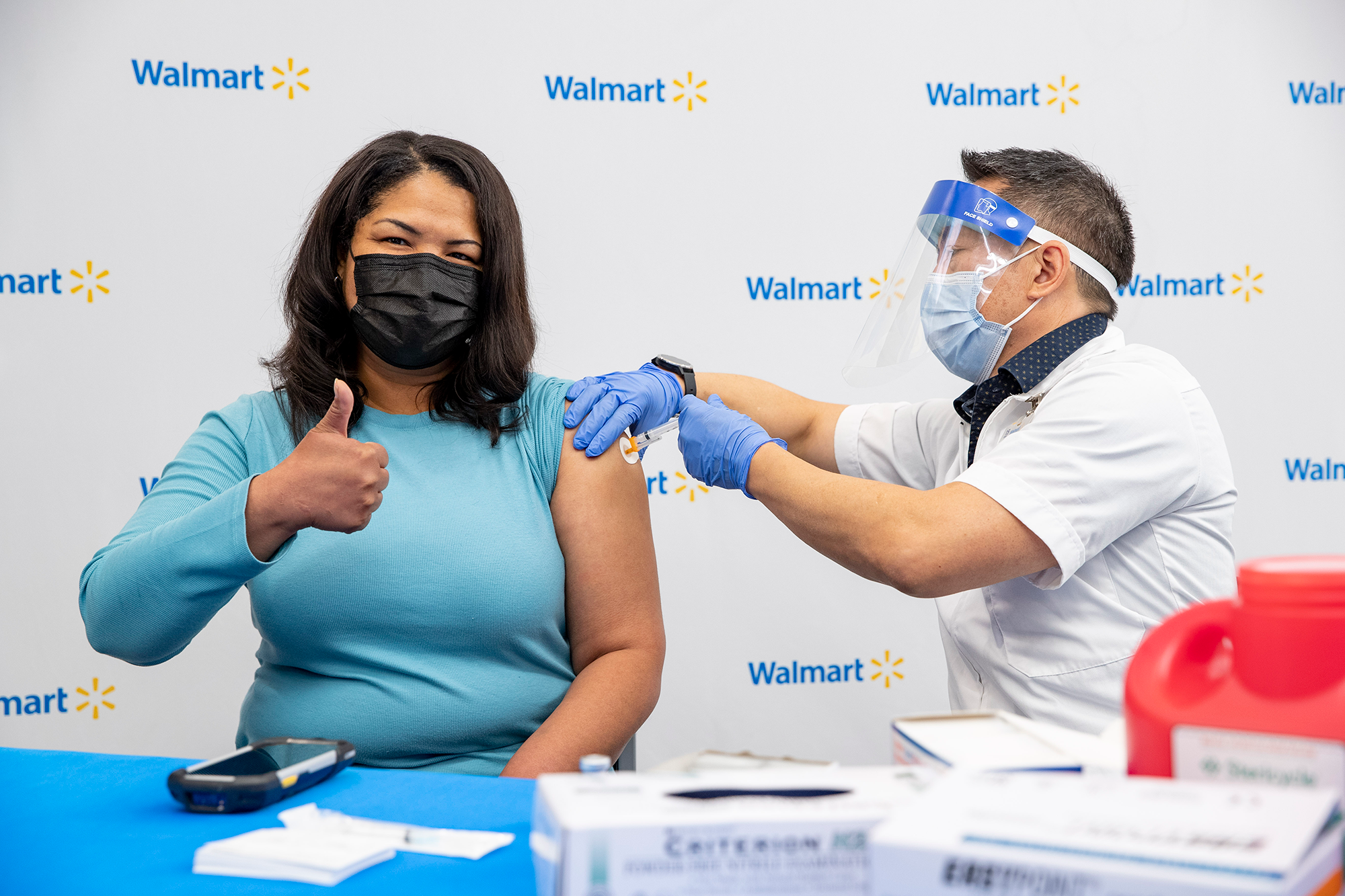 Walmart vaccinations redline pw